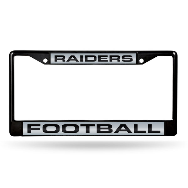 '-FCLB Laser License Frame (Black)-True Sports Fan