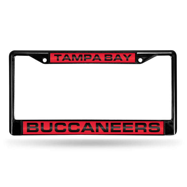 '-FCLB Laser License Frame (Black)-True Sports Fan