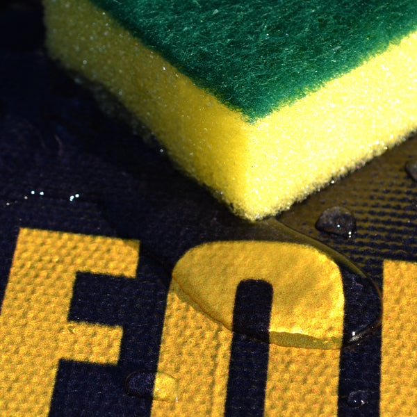 Georgia Tech Grill Mat with GT Buzz Logo and Yellow Jackets