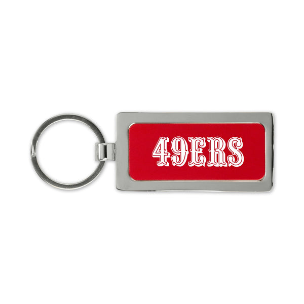 '-LEAKC Laser Engraved Metal Keychain-True Sports Fan