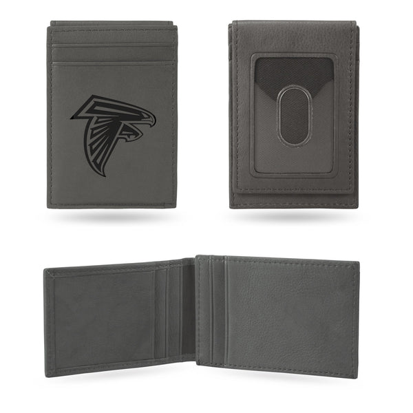 '-LEFPW Laser Engraved Front Pocket Wallet-True Sports Fan