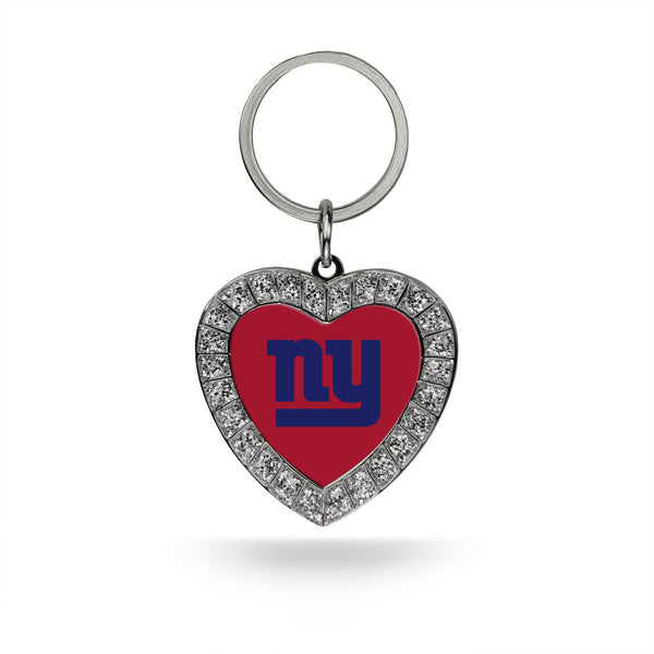 '-MKH Metal Key Chain (Bling Heart)-True Sports Fan