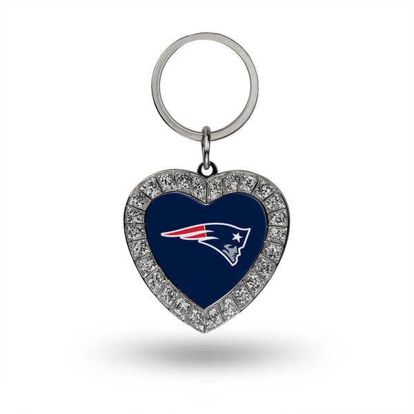 '-MKH Metal Key Chain (Bling Heart)-True Sports Fan