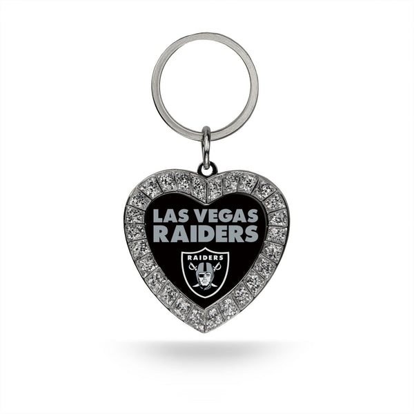 '-MKH Metal Key Chain (Bling Heart)-True Sports Fan