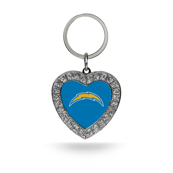 '-MKH Metal Key Chain (Bling Heart)-True Sports Fan