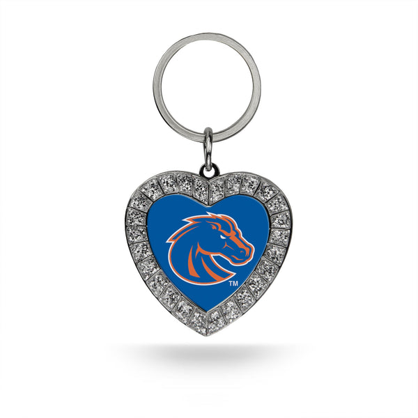 '-MKH Metal Key Chain (Bling Heart)-True Sports Fan