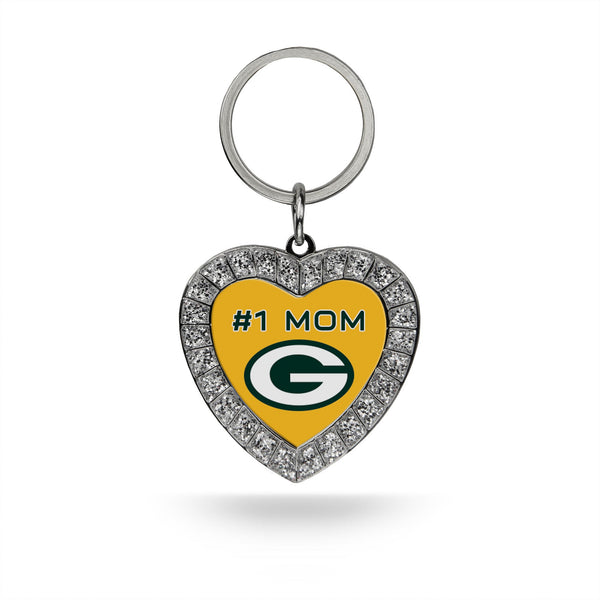 '-MKH Metal Key Chain (Bling Heart)-True Sports Fan