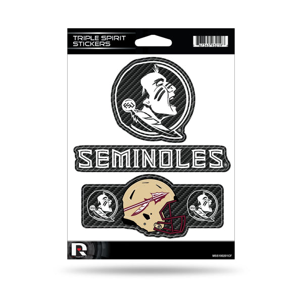 '-MSS Triple Spirit Stickers-True Sports Fan