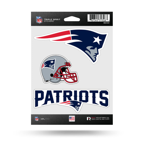 '-MSS Triple Spirit Stickers-True Sports Fan