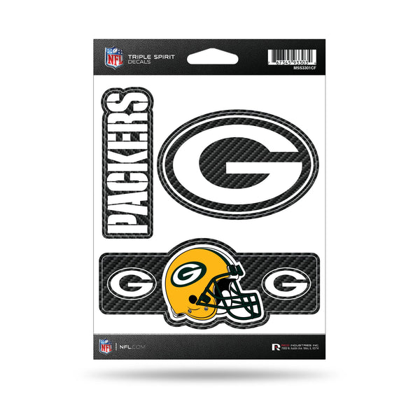 '-MSS Triple Spirit Stickers-True Sports Fan