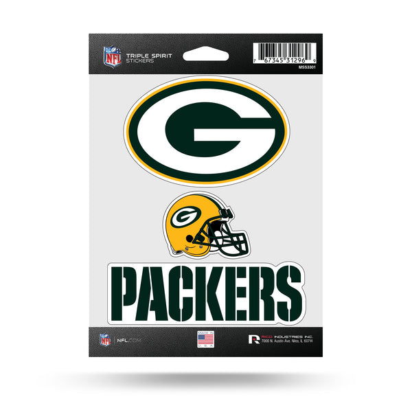 '-MSS Triple Spirit Stickers-True Sports Fan