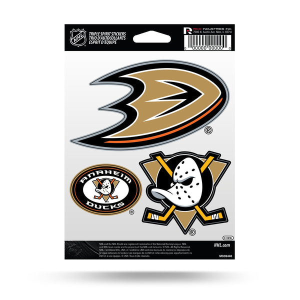 '-MSS Triple Spirit Stickers-True Sports Fan
