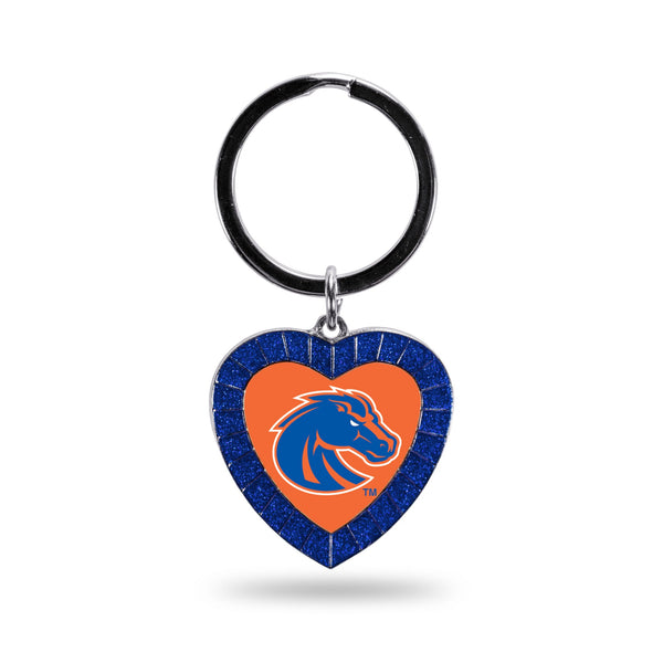 '-NMKH Rhinestone Heart Colored Keychain-True Sports Fan