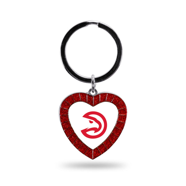 '-NMKH Rhinestone Heart Colored Keychain-True Sports Fan