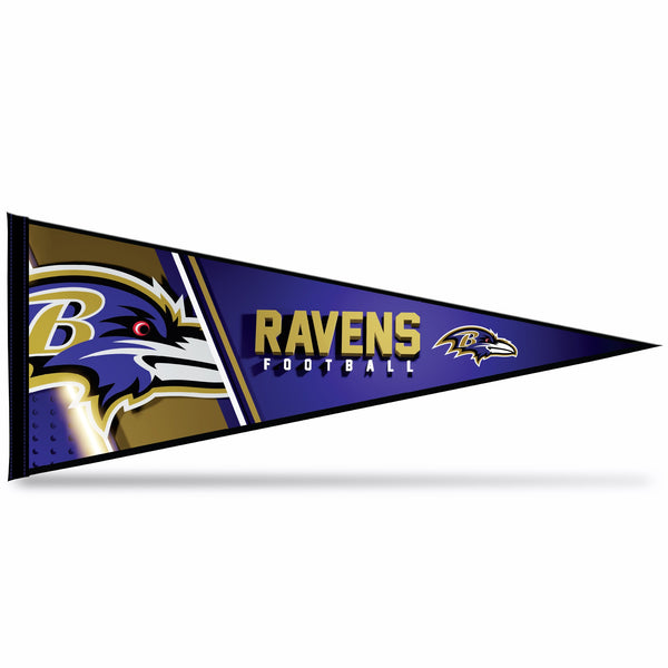'-NPNT Soft Felt 12X30 Pennant W/ Header Card-True Sports Fan