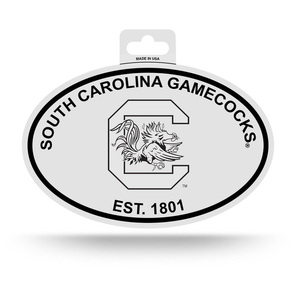 '-OVB Black and White Oval Sticker-True Sports Fan