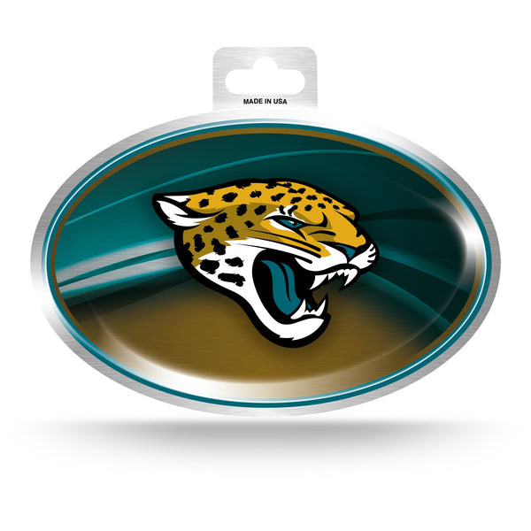 '-OVM Metallic Oval Sticker-True Sports Fan