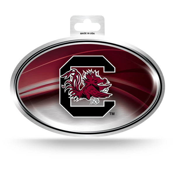 '-OVM Metallic Oval Sticker-True Sports Fan