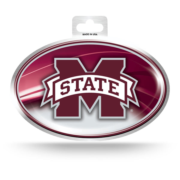 '-OVM Metallic Oval Sticker-True Sports Fan