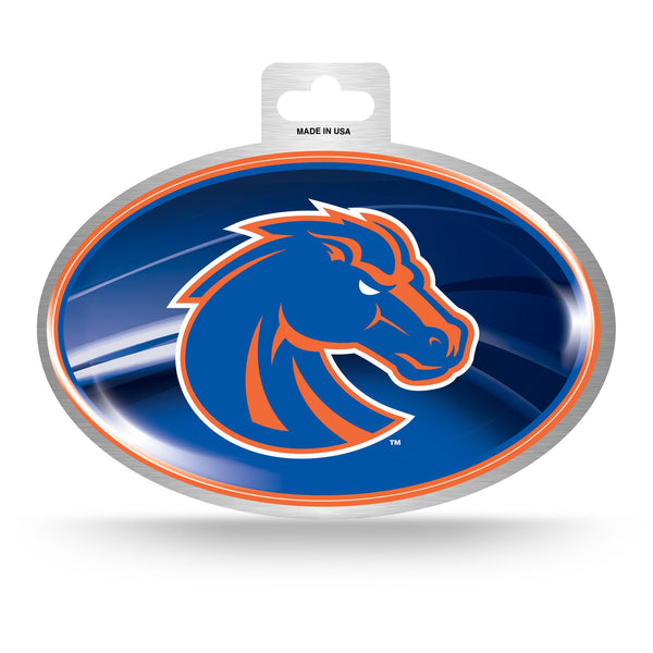 '-OVM Metallic Oval Sticker-True Sports Fan