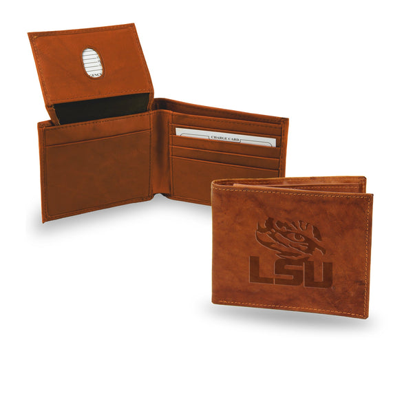 '-SBL Billfold (Pecan Cowhide)-True Sports Fan