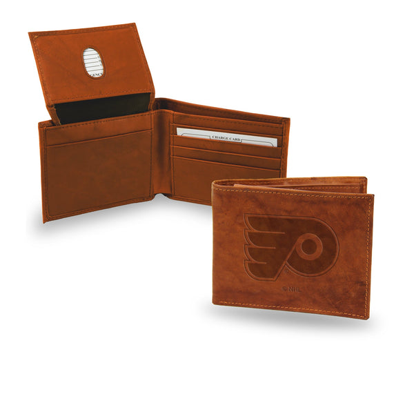 '-SBL Billfold (Pecan Cowhide)-True Sports Fan