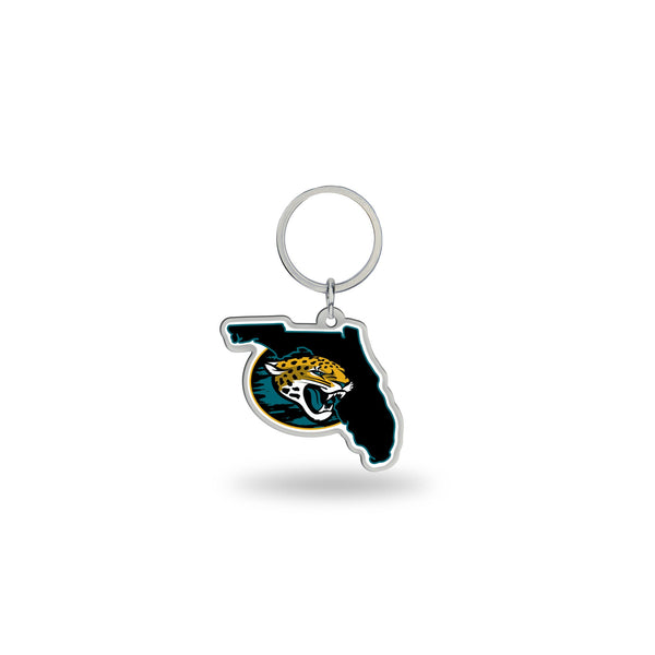 '-SSK State Shape Keychain-True Sports Fan