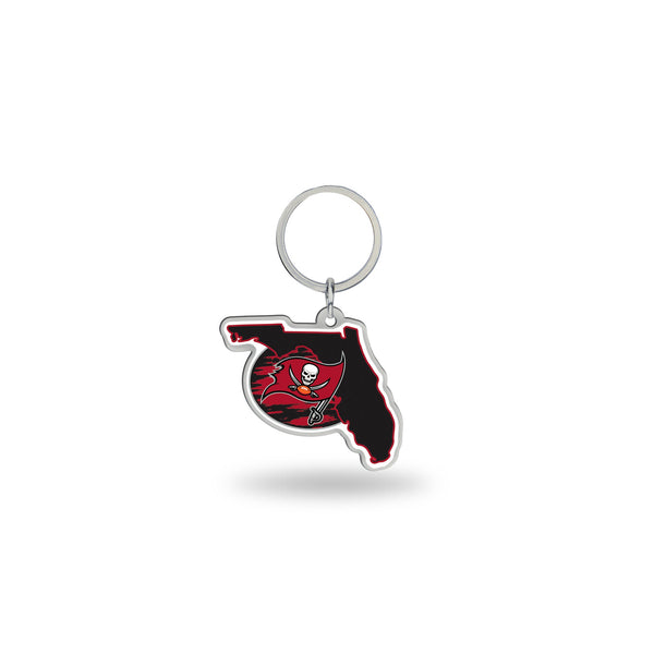 '-SSK State Shape Keychain-True Sports Fan