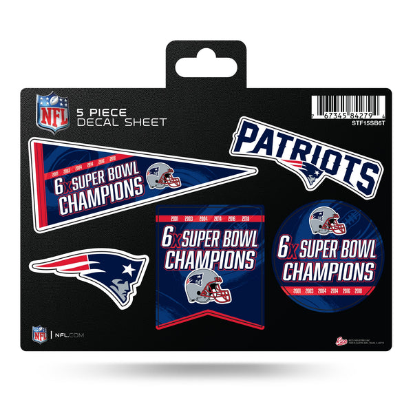 '-STF 5-PC Sticker Sheet-True Sports Fan