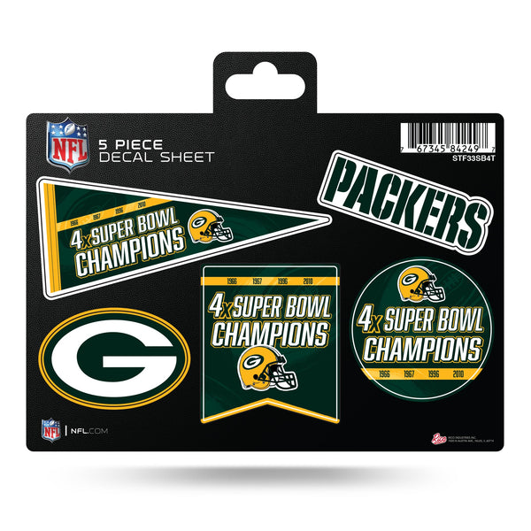 '-STF 5-PC Sticker Sheet-True Sports Fan