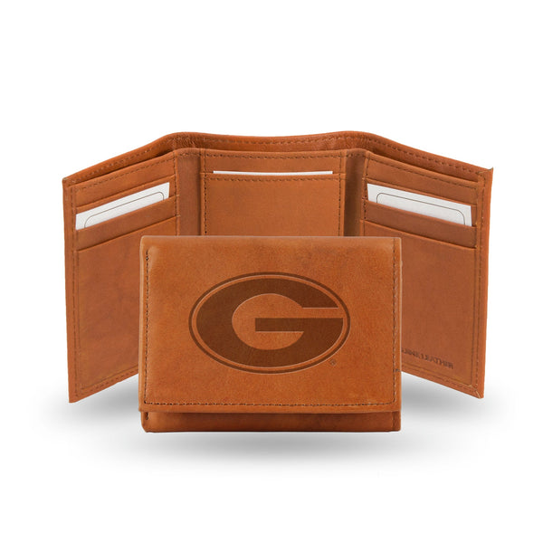 '-STR Tri-Fold (Pecan Cowhide)-True Sports Fan