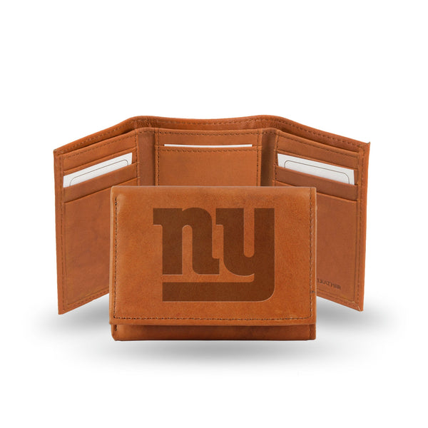 '-STR Tri-Fold (Pecan Cowhide)-True Sports Fan