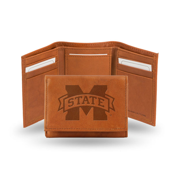 '-STR Tri-Fold (Pecan Cowhide)-True Sports Fan