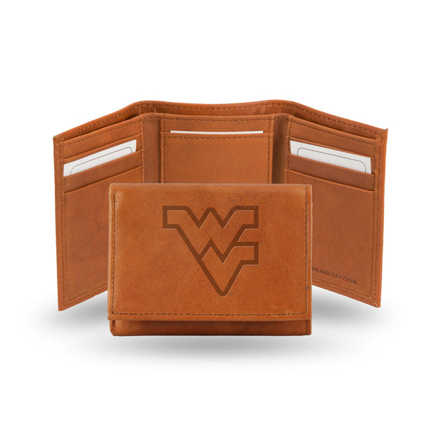 '-STR Tri-Fold (Pecan Cowhide)-True Sports Fan