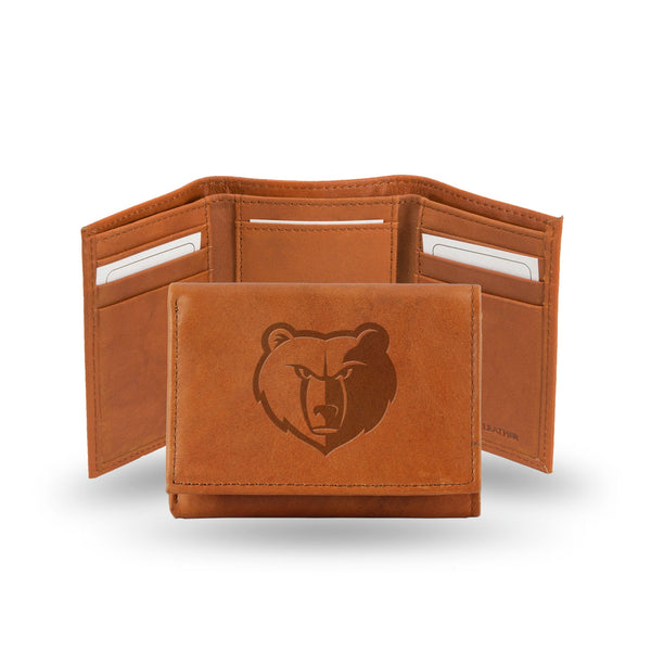 '-STR Tri-Fold (Pecan Cowhide)-True Sports Fan