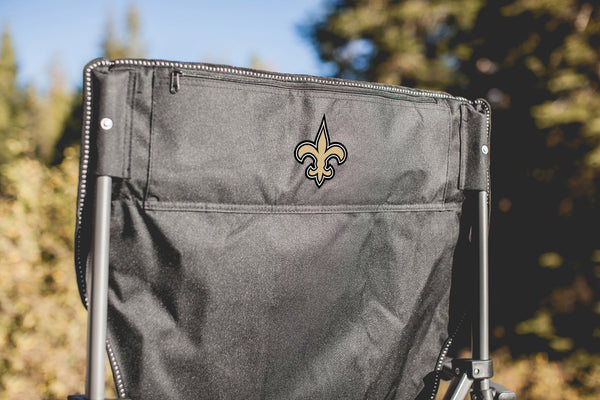 New Orleans Saints - Logo - Big Bear XXL Camping Chair with Cooler, (Black)