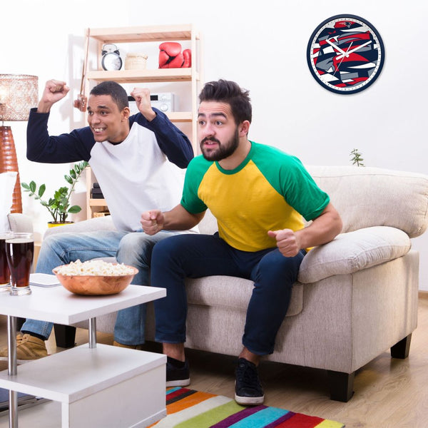 -Modern Clock-True Sports Fan