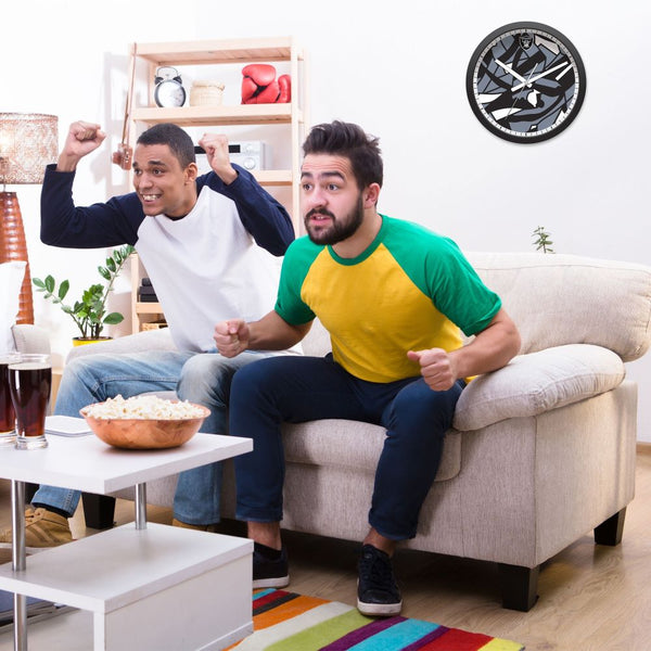 -Modern Clock-True Sports Fan