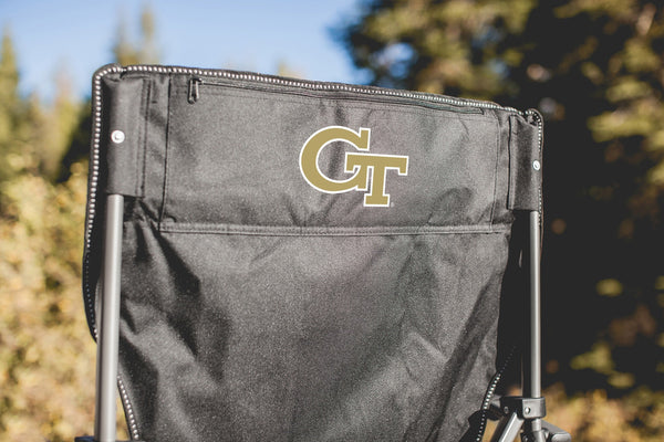 GEORGIA TECH YELLOW JACKETS - BIG BEAR XXL CAMPING CHAIR WITH COOLER
