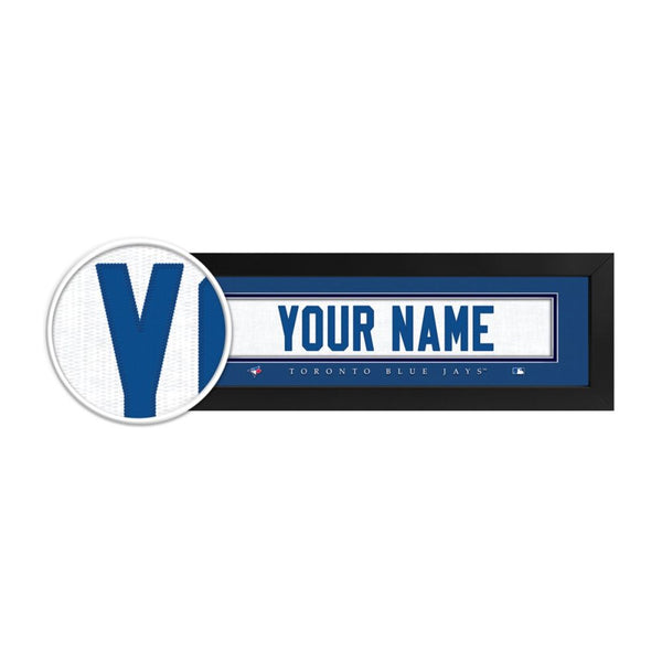 Toronto Blue Jays Custom Print Name Plate