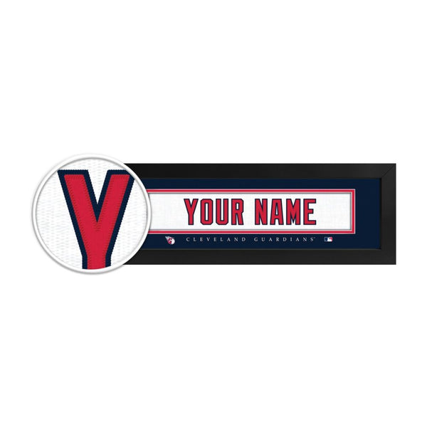 Cleveland Guardians Custom Print Name Plate