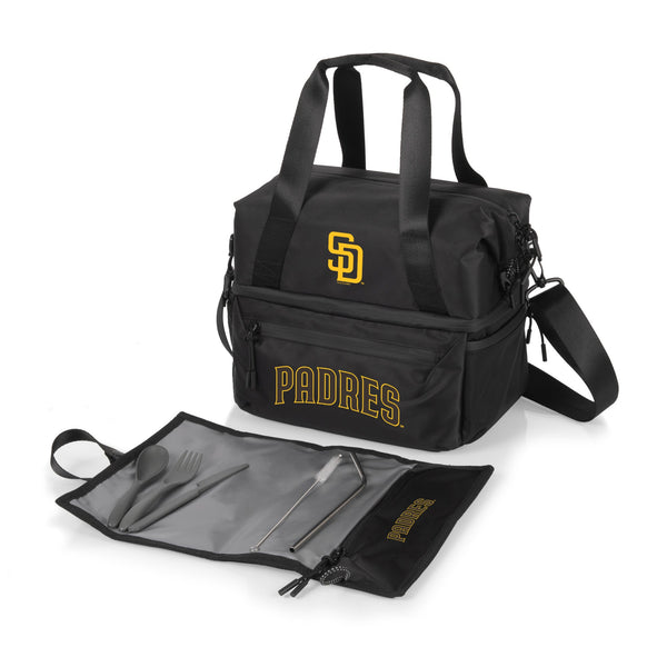 SAN DIEGO PADRES - TARANA LUNCH BAG COOLER WITH UTENSILS