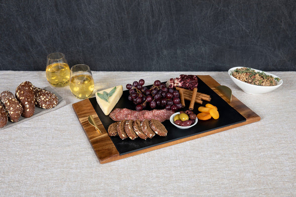 NEW YORK GIANTS - COVINA ACACIA AND SLATE SERVING TRAY