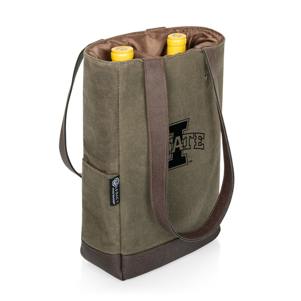 IOWA STATE CYCLONES - 2 BOTTLE INSULATED WINE COOLER BAG