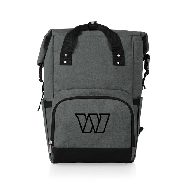 WASHINGTON COMMANDERS - ON THE GO ROLL-TOP BACKPACK COOLER