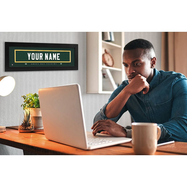 Green Bay Packers Custom Print Name Plate