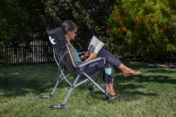 KENTUCKY WILDCATS - OUTDOOR ROCKING CAMP CHAIR