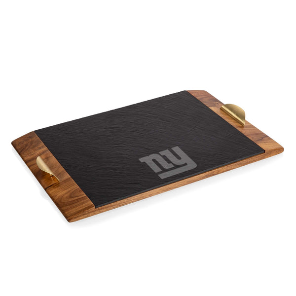 NEW YORK GIANTS - COVINA ACACIA AND SLATE SERVING TRAY