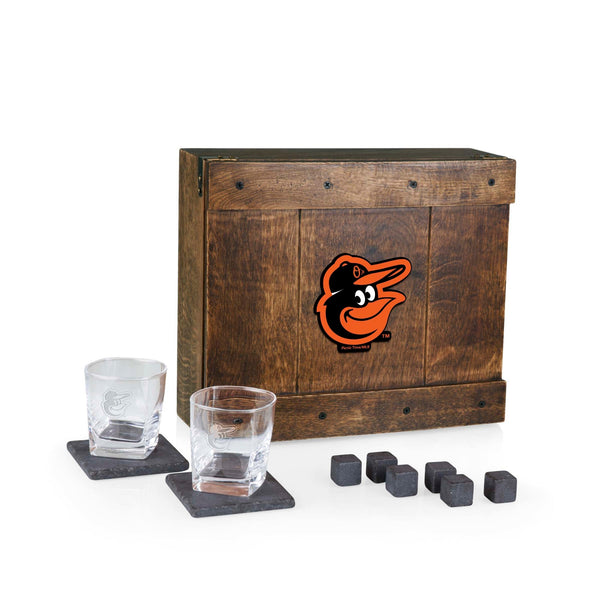 BALTIMORE ORIOLES - WHISKEY BOX GIFT SET