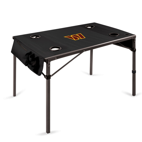 WASHINGTON COMMANDERS - TRAVEL TABLE PORTABLE FOLDING TABLE